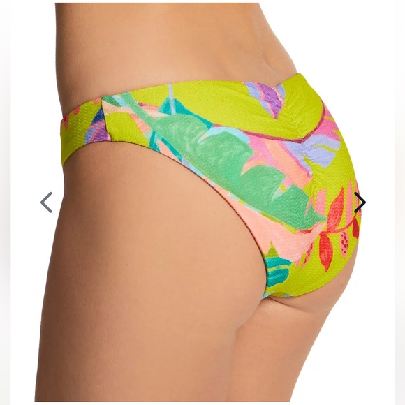 NWT Becca Costa Bella Adela Reversible Hipster Swim Bottom - Picture 9 of 12